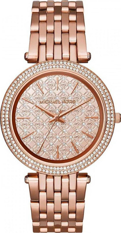 Michael Kors Darci Rose Gold Dial Steel Strap Watch for Women - MK3399 Authentic Buy Shop Now