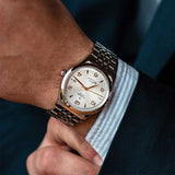 Tudor 1926 Automatic Silver Dial Two Tone Steel Strap Watch for Men - M91651-0001 Authentic Buy Shop Now