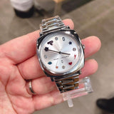 Marc Jacobs Mandy Silver Dial Silver Steel Strap Watch for Women - MJ3548 Authentic Buy Shop Now