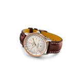 Breitling Navitimer Automatic 41mm White Dial Brown Leather Strap Mens Watch - U17326241G1P1 Authentic Buy Shop Now
