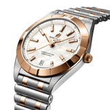 Breitling Chronomat B02 18K Red Gold White Dial Two Tone Steel Strap Watch for Men - U77310101A2U1 Authentic Buy Shop Now