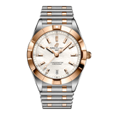 Breitling Chronomat B02 18K Red Gold White Dial Two Tone Steel Strap Watch for Men - U77310101A2U1 Authentic Buy Shop Now