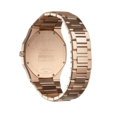 D1 Milano Ultra Thin Grey Dial Gold Steel Strap Watch for Men - D1-UTBJ08 Authentic Buy Shop Now