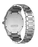 D1 Milano Ultra Thin Bordeaux Red Dial Silver Steel Strap Watch for Unisex - D1-UTBJ11 Authentic Buy Shop Now