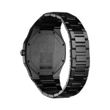 D1 Milano Ultra Thin Shadow Black Dial Black Steel Strap Watch for Men - D1-UTBJSH Authentic Buy Shop Now