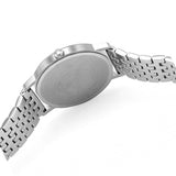 Emporio Armani Kappa Black Dial Silver Steel Strap Watch For Men - AR11152 Authentic Buy Shop Now