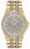 Bulova Crystal Collection Silver Dial Two Tone Steel Strap Watch for Men - 98K102 Authentic Buy Shop Now