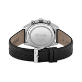 Hugo Boss Champion Black Dial Black Leather Strap Watch for Men - 1513816 Authentic Buy Shop Now