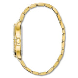 Bulova Crystal Collection Silver Crystal Dial Gold Steel Strap Watch for Women - 98L228 Authentic Buy Shop Now