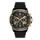 Bulova Marine Star Chronograph Black Dial Black Rubber Strap Watch for Men - 98B278 Authentic Buy Shop Now