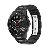 Coach Kent Chronograph Black Dial Black Steel Strap Watch for Men - 14602554 Authentic Buy Shop Now