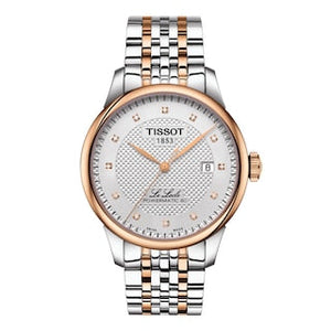 Tissot Le Locle Powermatic 80 Silver Dial Two Tone Steel Strap Watch For Men - T006.407.22.036.01 Authentic Buy Shop Now