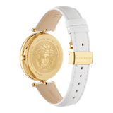 Versace Palazzo Empire White Dial White Leather Strap Watch for Women - VCO040017 Authentic Buy Shop Now
