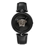 Versace Palazzo Empire Black Dial Black Leather Strap Watch for Women - VCO050017 Authentic Buy Shop Now