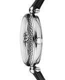 Versace Palazzo Empire Black Dial Black Leather Strap Watch for Women - VCO060017 Authentic Buy Shop Now
