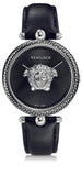 Versace Palazzo Empire Black Dial Black Leather Strap Watch for Women - VCO060017 Authentic Buy Shop Now