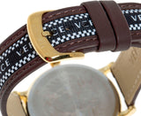 Versace V-Circle Quartz Black Dial Brown Leather Strap Watch for Men - VEBQ01619 Authentic Buy Shop Now