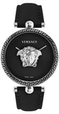 Versace Palazzo Empire Black Dial Black Leather Strap Watch for Women - VCO050017 Authentic Buy Shop Now