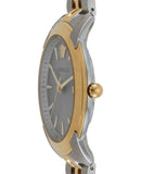 Versace V-Urban Quartz Silver Dial Two Tone Steel Strap Watch for Men - VELQ00519 Authentic Buy Shop Now