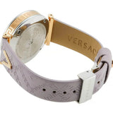Versace V-Twist Quartz Purple Dial Purple Leather Strap Watch for Women - VELS00219 Authentic Buy Shop Now