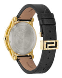 Versace Code Quartz Black Dial Black Leather Strap Watch For Men - VEPO00320 Authentic Buy Shop Now