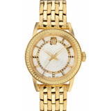Versace Code Quartz Silver Dial Gold Steel Strap Watch For Men - VEPO00420 Authentic Buy Shop Now