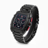 Versace Dominus Chronograph Quartz Black Dial Black Steel Strap Watch For Men - VE6H00623 Authentic Buy Shop Now
