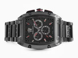 Versace Dominus Chronograph Quartz Black Dial Black Steel Strap Watch For Men - VE6H00623 Authentic Buy Shop Now