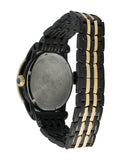 Versace Palazzo Empire Black Dial Two Tone Steel Strap Watch for Men - VERD00618 Authentic Buy Shop Now