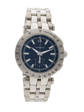 Versace V-Race Sport Black Dial Silver Steel Strap Watch for Men - VAH010016 Authentic Buy Shop Now