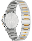 Versace Greca Silver Dial Two Tone Steel Strap Watch for Men - VEVI00320 Authentic Buy Shop Now