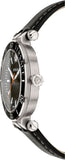 Versace Greca Sport Quartz Black Dial Black Leather Strap Watch For Men - VEZ300221 Authentic Buy Shop Now
