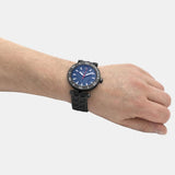 Versace Greca Sport Quartz Black Dial Black Steel Strap Watch For Men - VEZ300621 Authentic Buy Shop Now