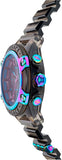Versace Icon Active Chronograph Quartz Black Dial Black Steel Strap Watch For Men - VEZ701022 Authentic Buy Shop Now