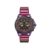 Versace Icon Active Chronograph Black Dial Purple Rubber Strap Watch For Men - VEZ701423 Authentic Buy Shop Now