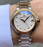 Maurice Lacroix Fiaba Mother of Pearl Dial Two Tone Steel Strap Watch for Women - FA1007-PVP13-170-1 Authentic Buy Shop Now