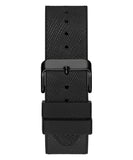 Guess Phoenix Multifunction Silver Dial Black Silicone Strap Watch For Men - GW0048G1 Authentic Buy Shop Now