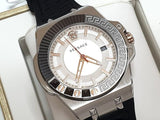 Versace Chain Reaction Quartz White Dial Black Rubber Strap Watch for Men - VEDY00219 Authentic Buy Shop Now