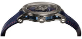 Versace Palazzo Empire Blue Dial Blue Leather Strap Watch for Men - VERD00118 Authentic Buy Shop Now