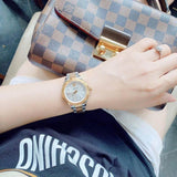 Versace Hellenyium Silver Dial Two Tone Steel Strap Watch for Women - V12030015 Authentic Buy Shop Now
