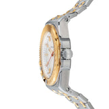Versace Chain Reaction Quartz White Dial Two Tone Steel Strap Watch for Men - VEDY00519 Authentic Buy Shop Now
