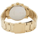 Guess Analog Chronograph Gold Dial Gold Steel Strap Watch for Men - W0075G5 Authentic Buy Shop Now