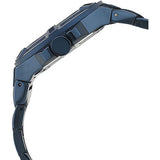 Guess Rigor Multifunction Black Dial Blue Steel Strap Watch for Men - W0218G4 Authentic Buy Shop Now