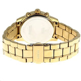 Guess Mini Sunrise Quartz Blue Dial Gold Steel Strap Watch For Women - W0448L6 Authentic Buy Shop Now