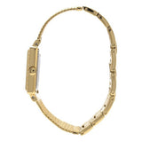 Guess White Dial Gold Mesh Bracelet Watch For Women - W0826L2 Authentic Buy Shop Now
