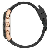 Guess Caliber Chronograph Black Dial Black Rubber Strap Watch for Men - W0864G2 Authentic Buy Shop Now