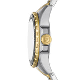 Fossil Blue Dive Three Hand Black Dial Two Tone Steel Strap Watch For Women - ES5349 Authentic Buy Shop Now