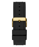 Guess Legacy Black Dial Black Rubber Strap Watch for Men - W1049G5 Authentic Buy Shop Now