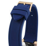 Guess Limelight Blue Dial Blue Silicone Strap Watch For Women - W1053L1 Authentic Buy Shop Now