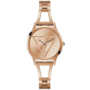 Guess Lola Rose Gold Dial Rose Gold Steel Strap Watch For Women - W1145L4 Authentic Buy Shop Now